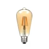 Lámpara colgante vintage lineal de 3 luces - C/Ampolleta