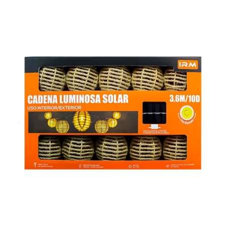 Set 10pcs Cadena Luminosa Solar 3
