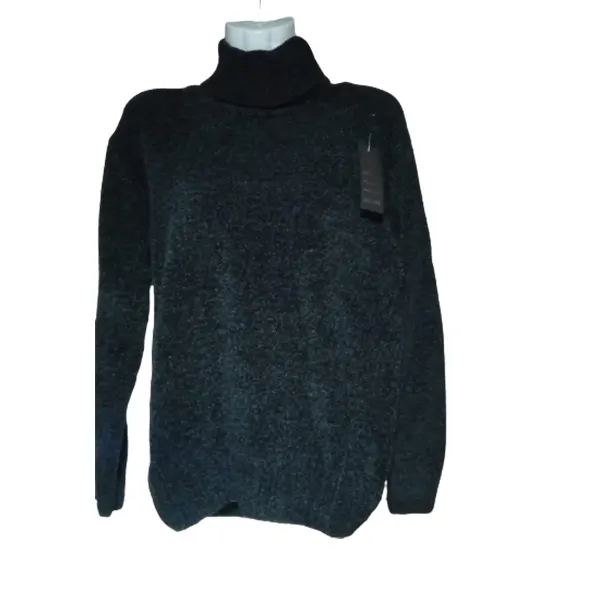 polerón tejido de cuello alto