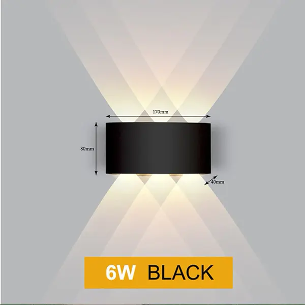 Lámpara Led De Pared Tipo Aplique 2