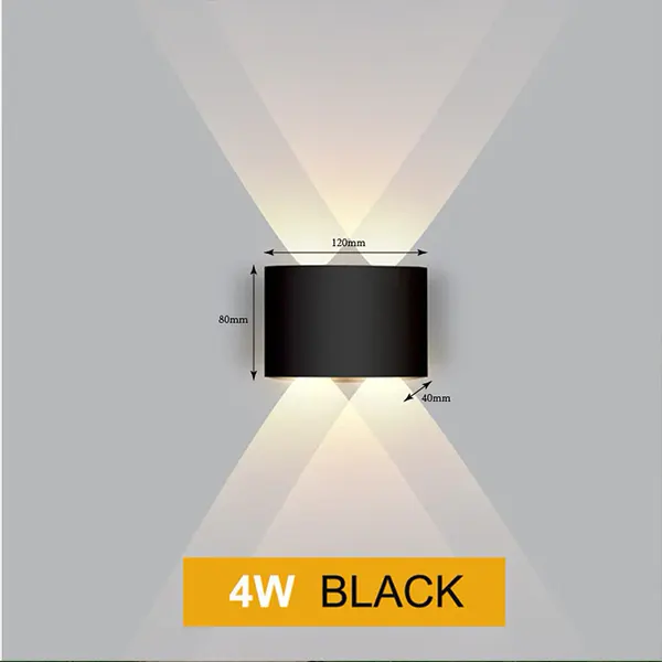 Lámpara Led De Pared Tipo Aplique 3
