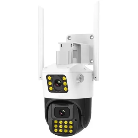 Cámara De Seguridad Wifi Doble Lente 5
