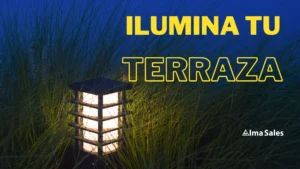 ilumina tu terraza con estos focos solares led por menos de 30.000