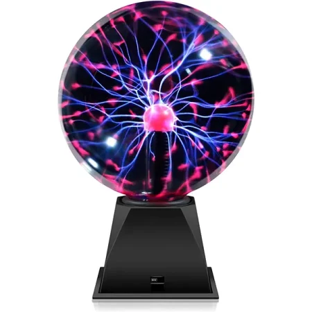 Lampara Decorativa De Escritorio Bola De Plasma 4