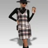 Vestido Overol Con Estampado De Cuadros Unity