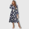 Vestido Con Estampado Floral Almaflower