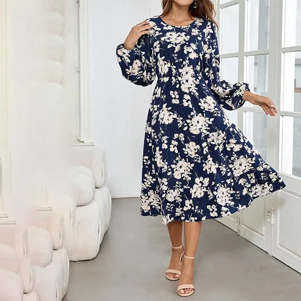 Vestido Con Estampado Floral Almaflower 4