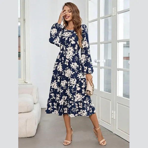 Vestido Con Estampado Floral Almaflower 6