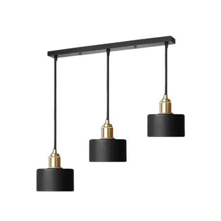 Lampara Colgante Moderna Morava Con Base Lineal