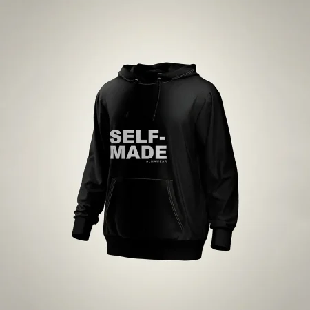 Poleron Hoddie Hombre Selfmade Bk