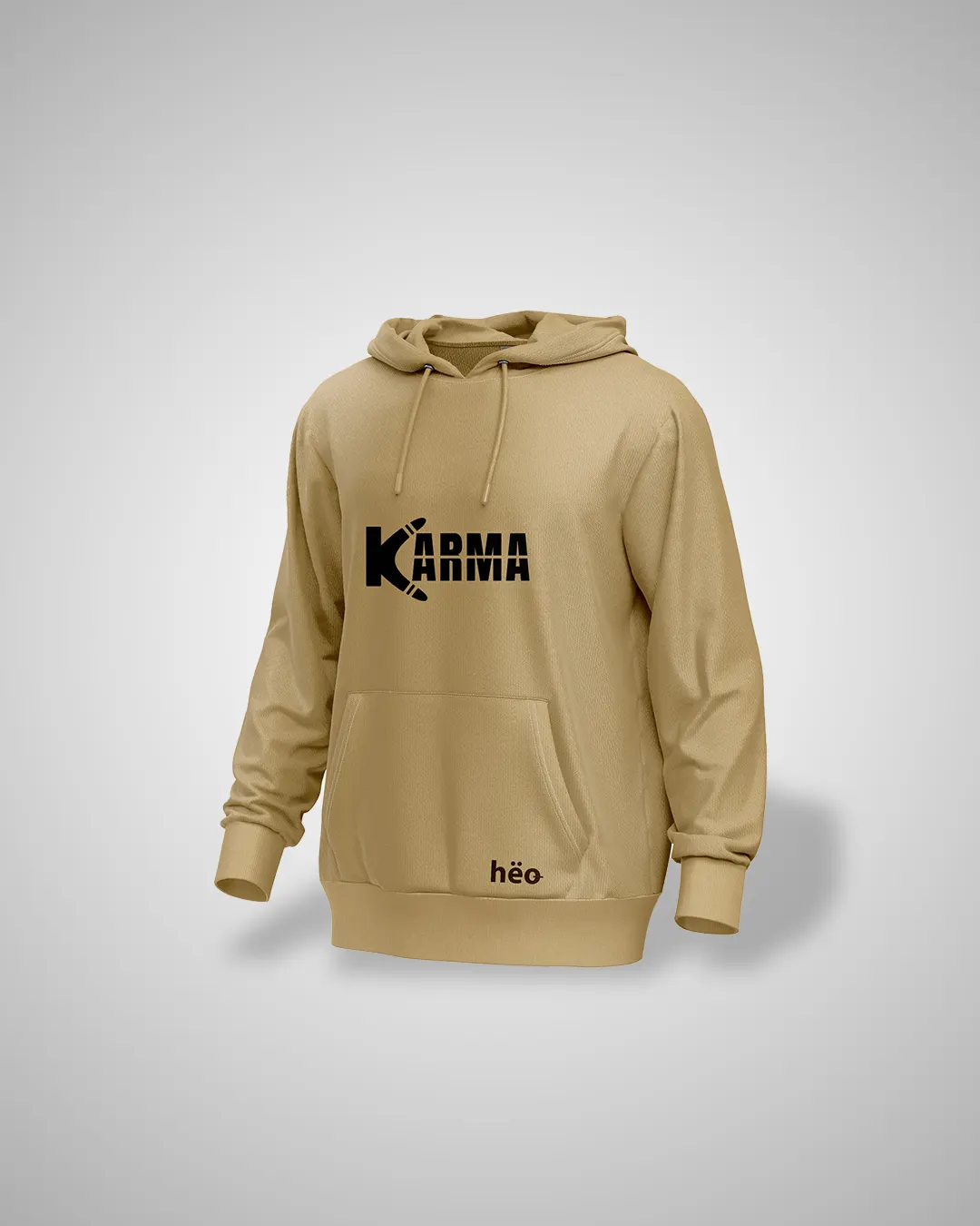 Hoddie Karma Marron Negro